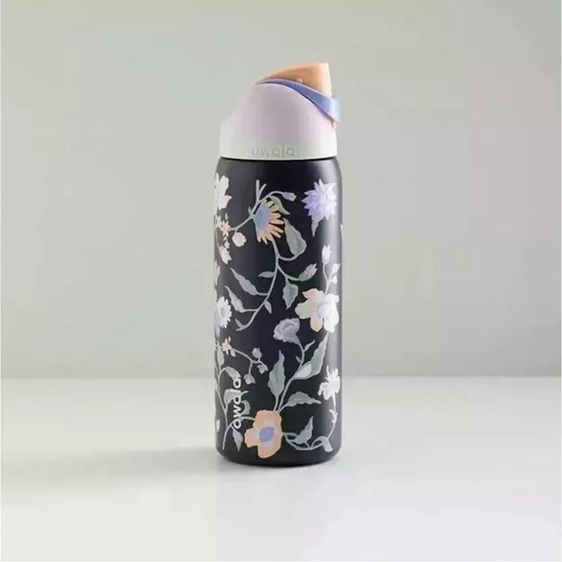 OWALAs FreeSip Limited Edition Water Midnight Garden Floral 24Oz/32Oz