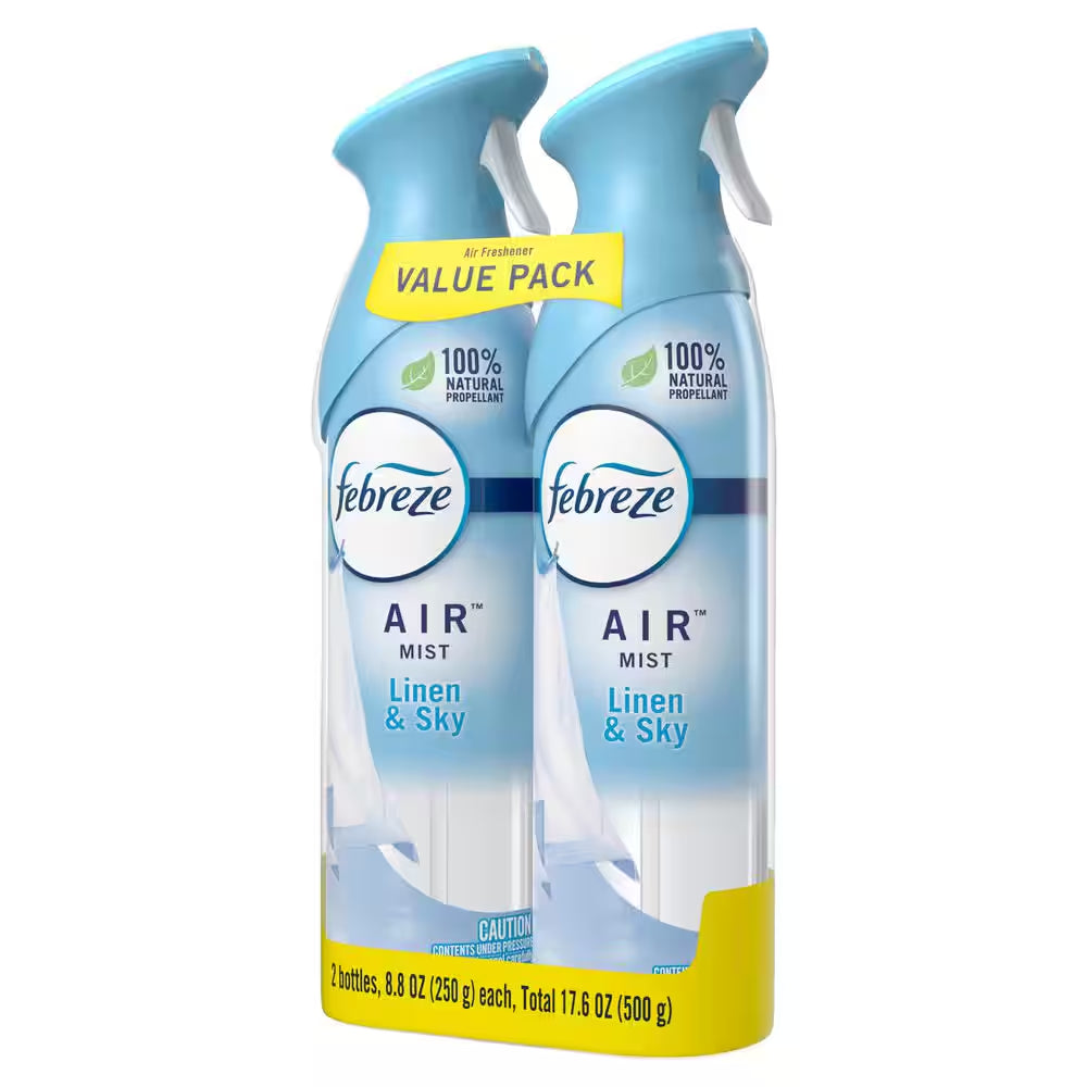 Air Effects 8.8 Oz. Linen and Sky Scent Air Freshener Spray (2 Count)