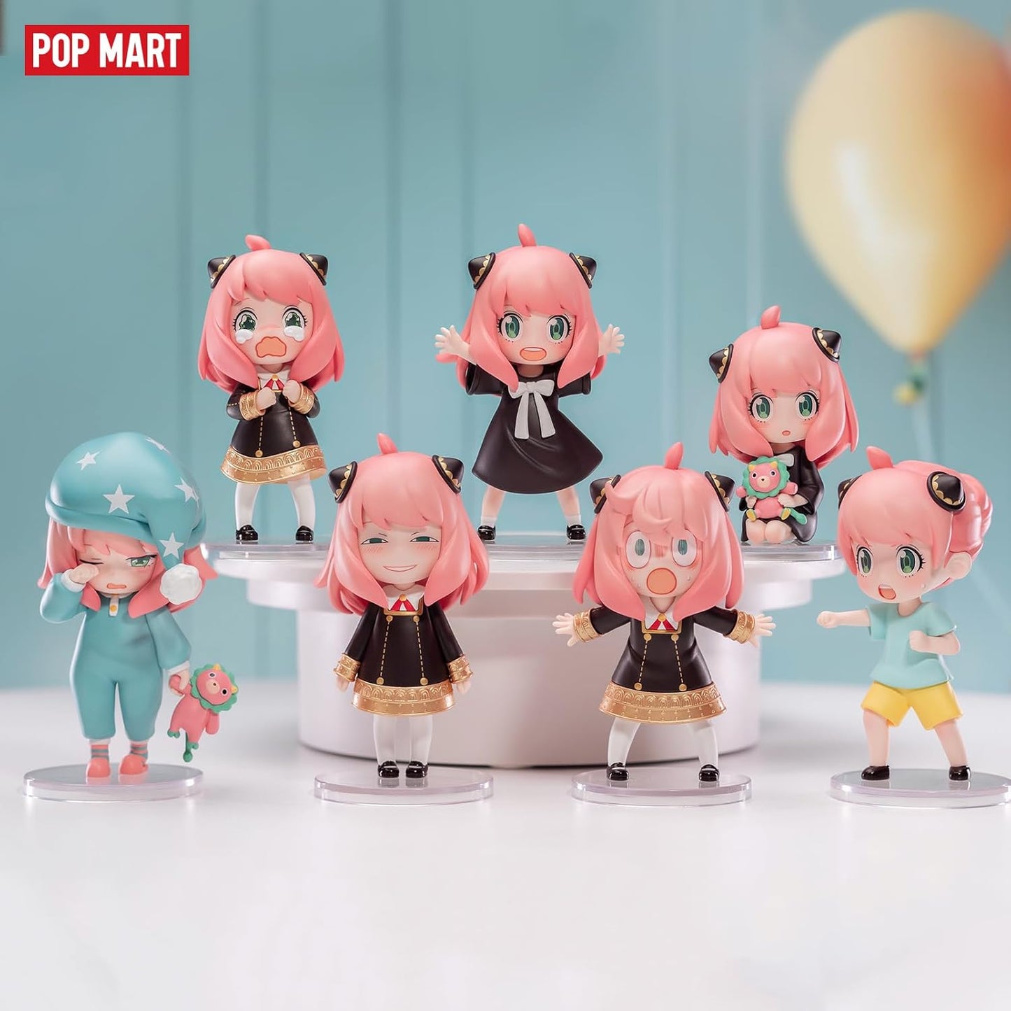 Spy × Family Anya'S Daily Life Series Figures, Spy Blind Box Figures, Random Design Action Figures Collectible Toys Home Decorations, Holiday Birthday Gifts for Boys and Girls, Single Box