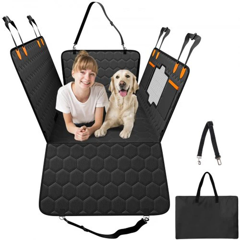 VEVOR 54 X 25.6 in Dog Car Seat Cover for Back Seat Waterproof 600D for Cars