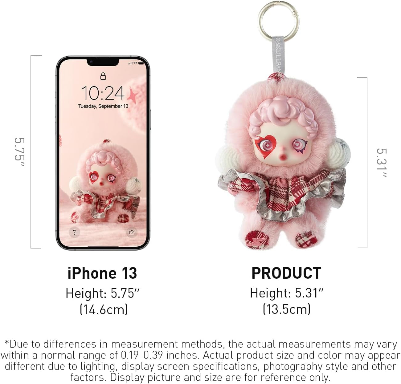 SKULLPANDA Winter Symphony Series, Blind Box Figures, Random Design Figures Collectible Toys Home Decorations, Holiday Birthday Gifts, Single Box