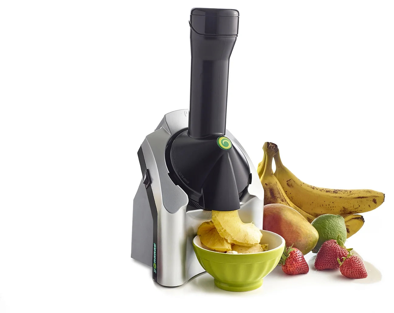 902 Classic Original Healthy Dessert Fruit Soft Serve Maker in Silver