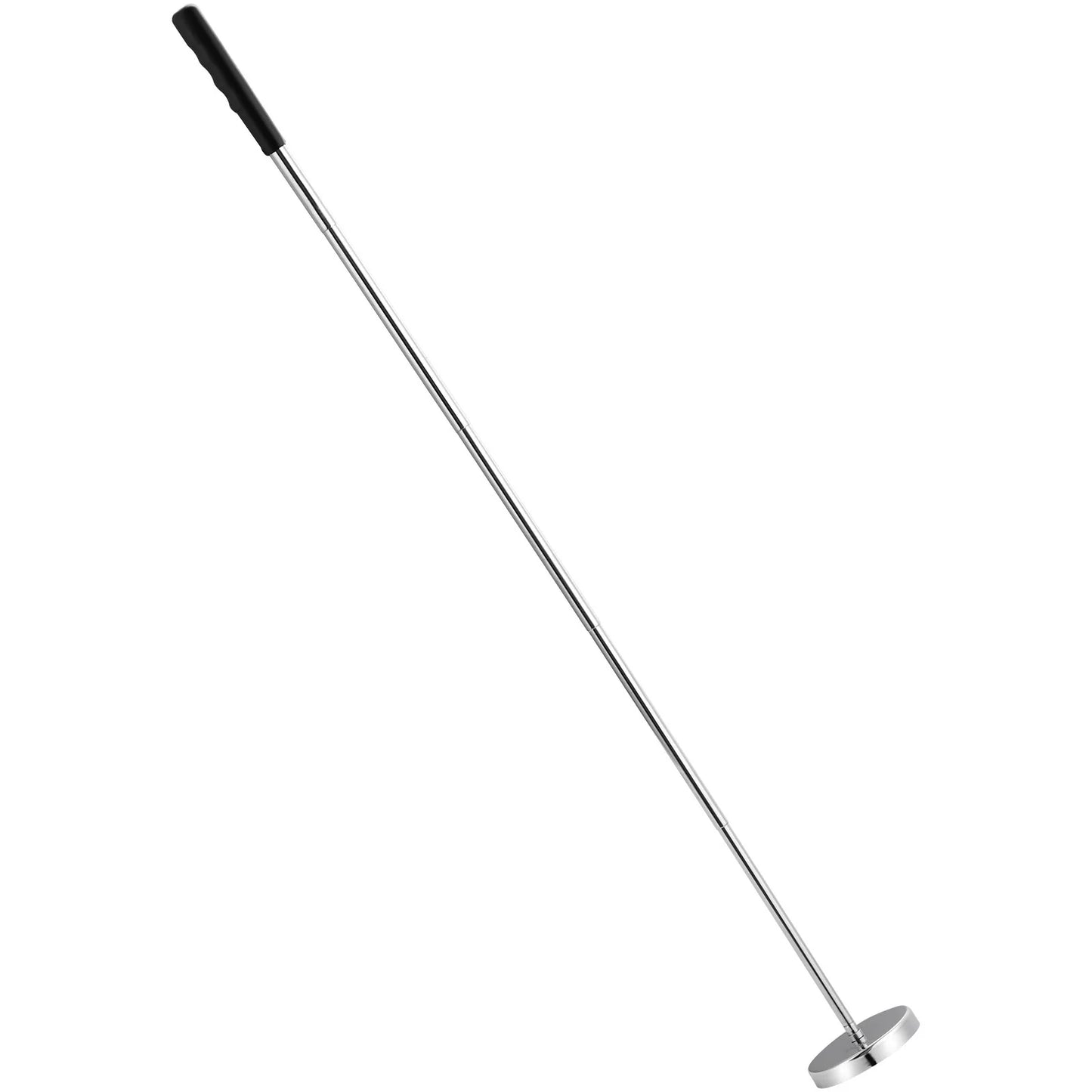 VEVOR Telescoping Magnetic Sweeper Pickup Tool, 3.5Inch Handheld Screws Parts Finder with 35LB Pull Capacity, Retractable Handle 8.3 to 33 Inches with Strong Magnet, Pick up Nails Screws Metal Parts
