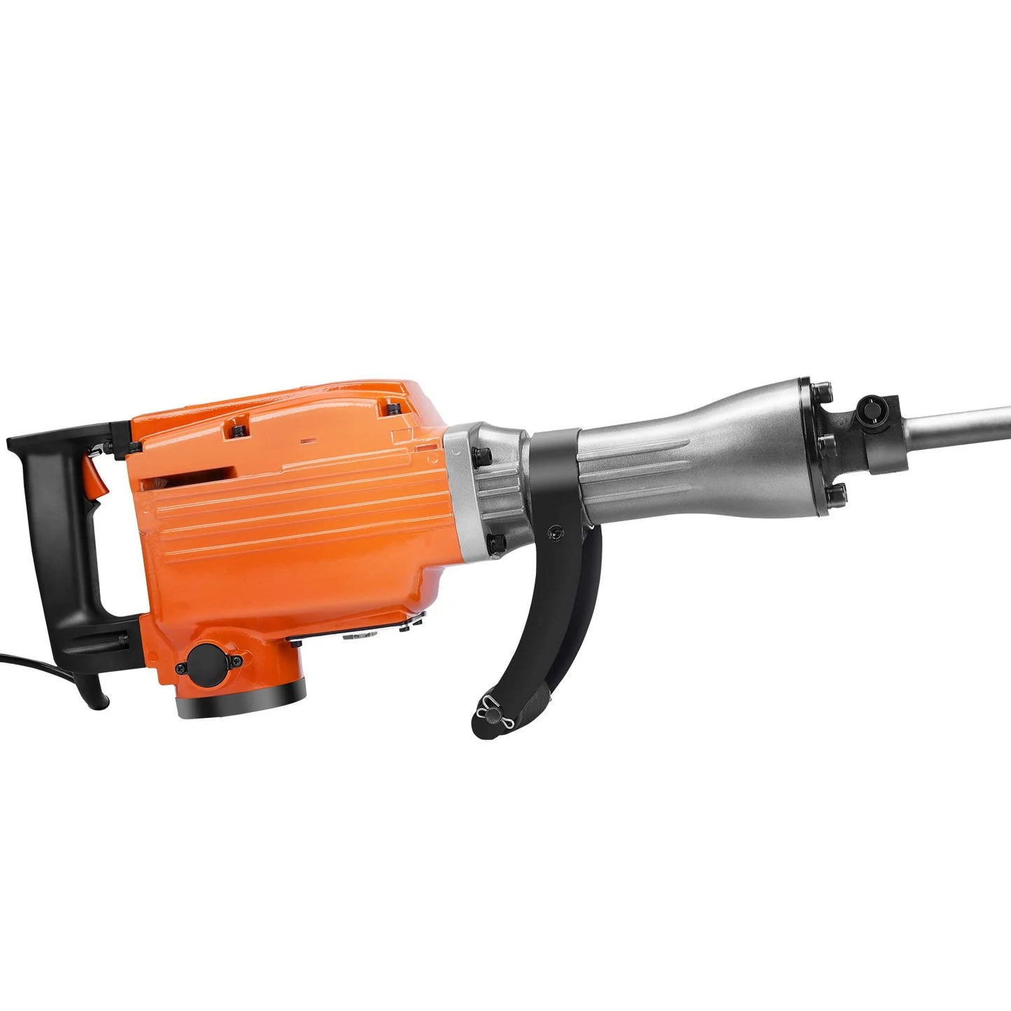 VEVOR Demolition Jack Hammer, 2200W 1400 BPM Jack Hammer Concrete Breaker, Heavy Duty Electric Jack Hammer 6Pcs Chisels Bit with Gloves, 360C Swiveling Front Handle for Trenching and Breaking Holes