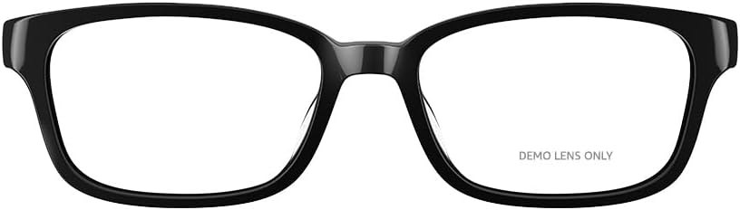 Echo Frames (3Rd Gen) | Smart Glasses with Alexa | Rectangle Frames in Classic Black with Prescription Ready Lenses