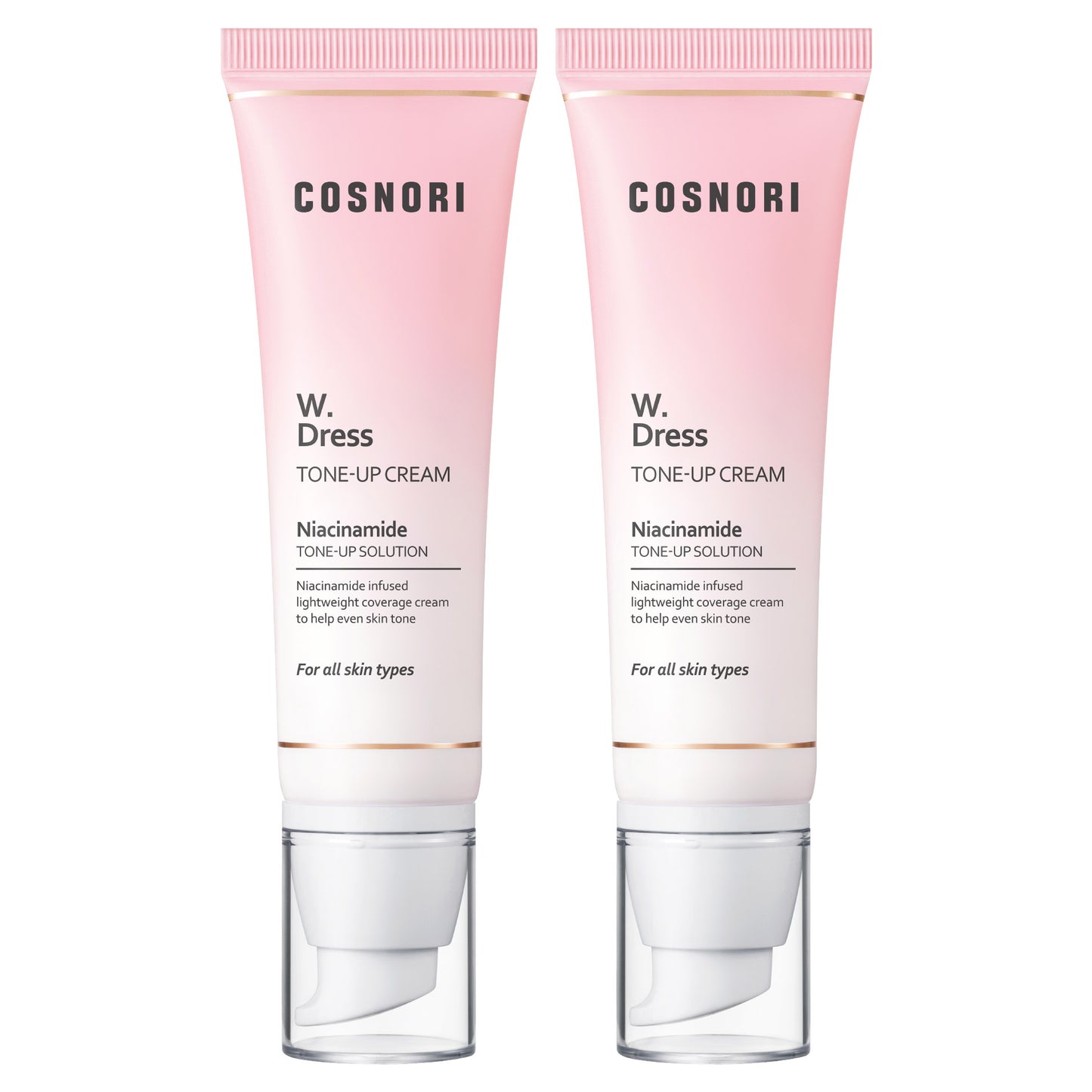 W. Dress Tone-Up Cream, 1.69 Fl Oz, 2-Pack
