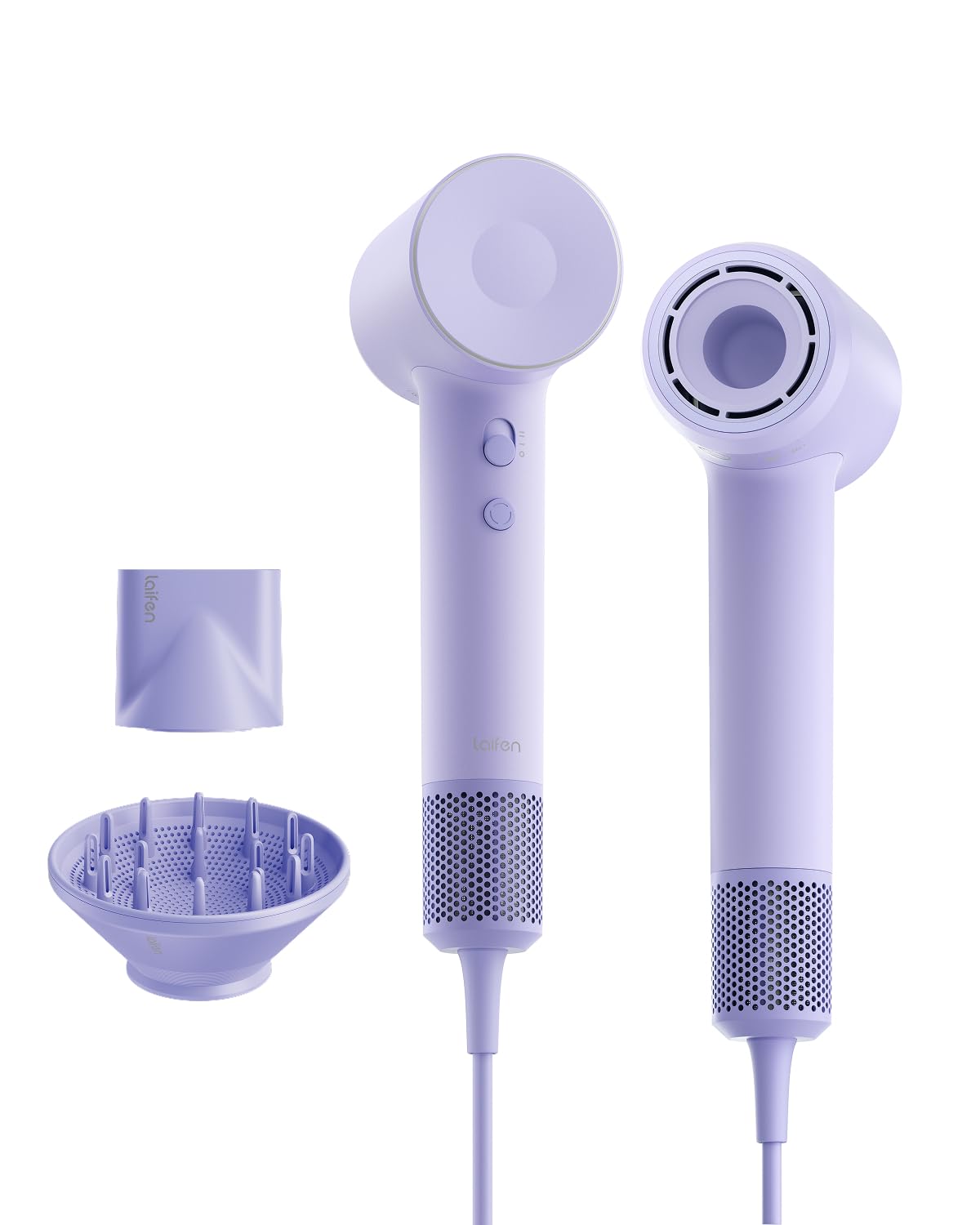 Hair Dryer SE, 200 Million Negative Ionic Blow Dryer with 105,000 RPM Brushless Motor 1400W Powerful Fast Drying High-Speed Low Noise Hairdryer with Magnetic Attachments