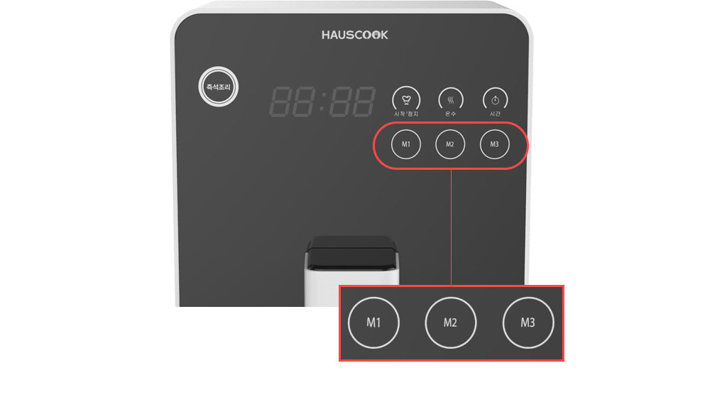HAUSCOOK Multi Cooker (Korea Electric Instant Ramen Cooker) 110Volt