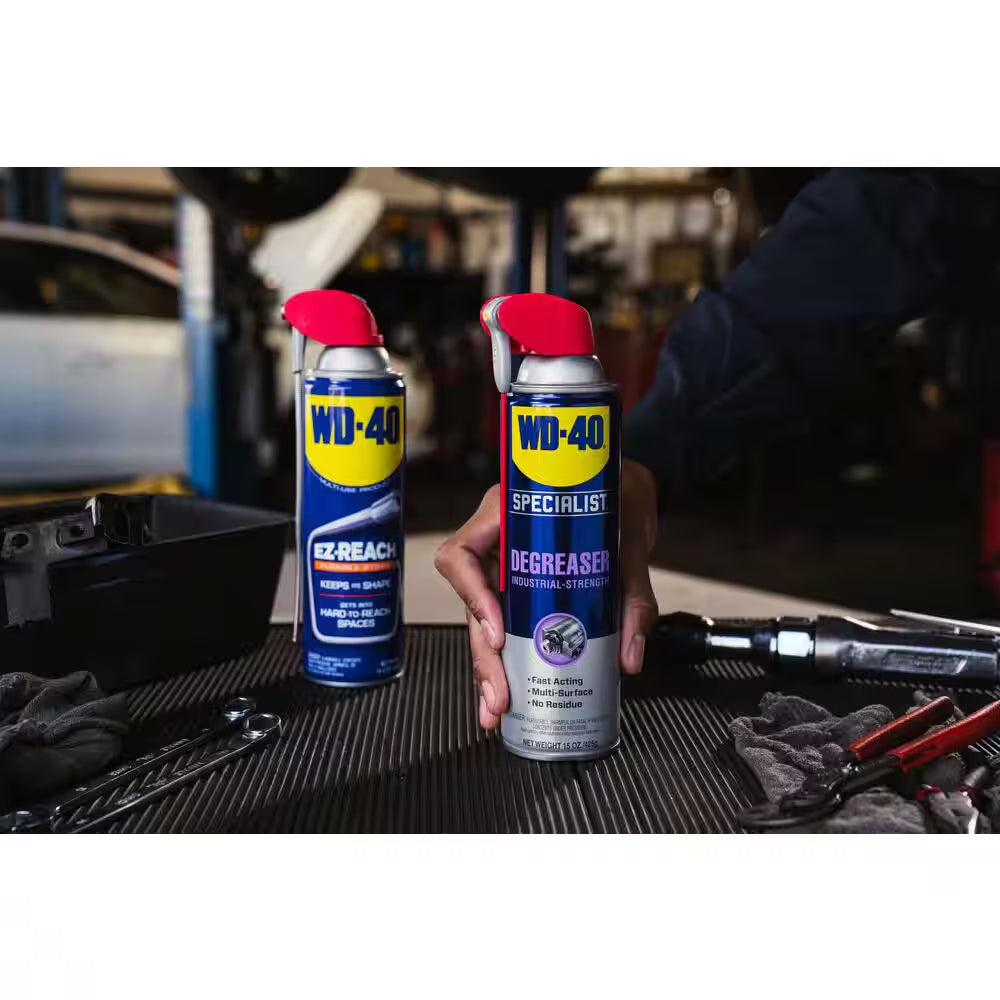 15 Oz. Degreaser, Industrial-Strength Fast Acting Formula with Smart Straw (2-Pack)