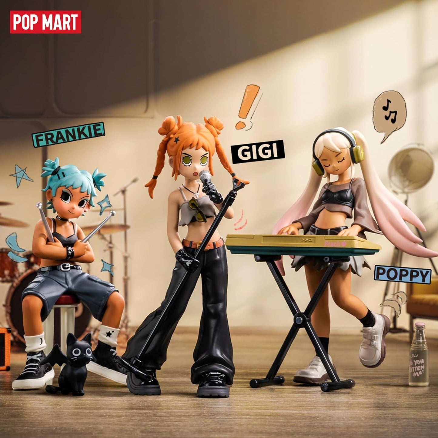 Peach Riot Rise up Series Figures, 12Pcs Peach Riot Blind Box Figures, Random Design Action Figures Collectible Toys Home Decorations, Holiday Birthday Gifts for Boys and Girls, Whole Set