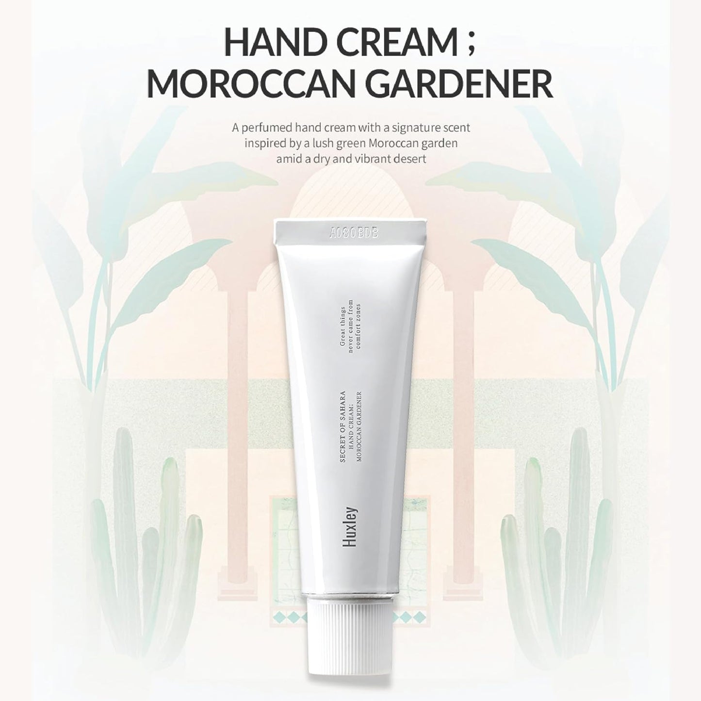 Secret of Sahara Hand Cream 30Ml | Hydrates, Nourishes & Softens Skin | Non-Greasy Moisturizer That Soothes and Softens Hands | Hand Cream for Women & Men (1.01 Fl Oz, Moroccan Gardener)