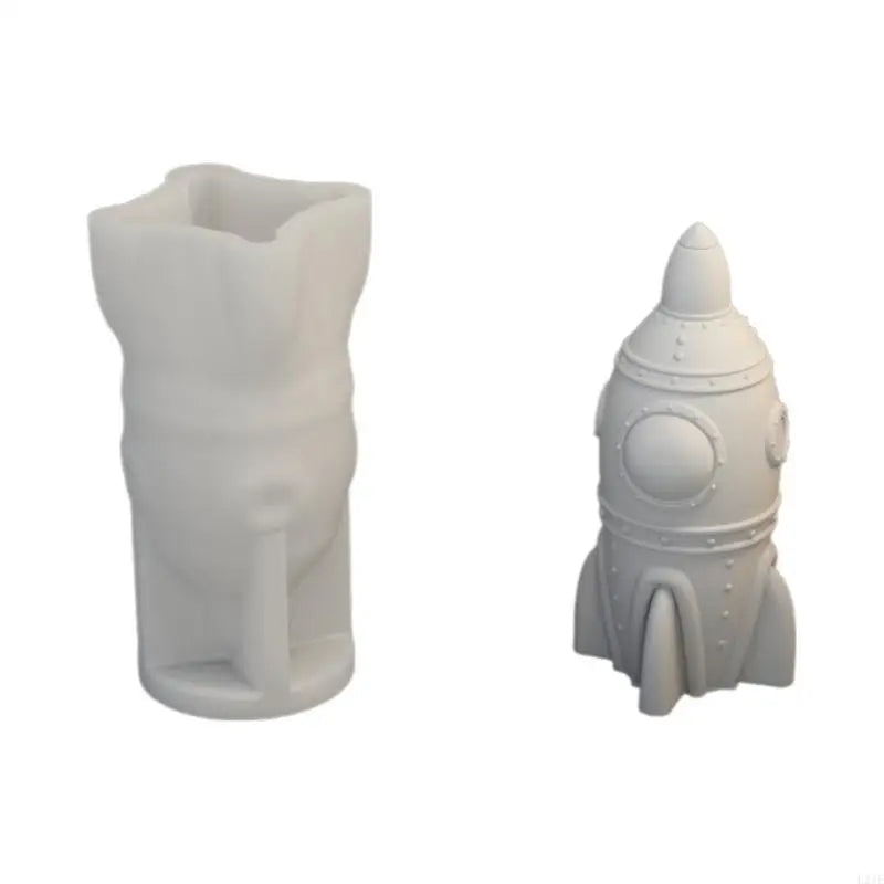 L21E Silicone Mold for Moon Space Figure Easy to Use Silicone Mold for Making Astronautic Crafts Table Decors Ornament
