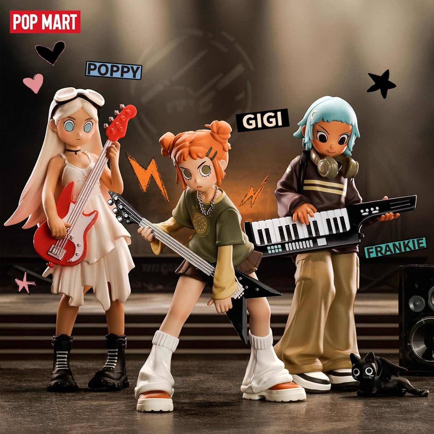 Peach Riot Rise up Series Figures, 12Pcs Peach Riot Blind Box Figures, Random Design Action Figures Collectible Toys Home Decorations, Holiday Birthday Gifts for Boys and Girls, Whole Set