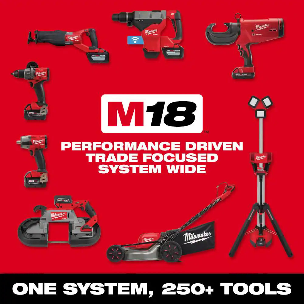 M18 FUEL ONE-KEY 18V Lithium-Ion Brushless Cordless 1 In. Sds-Plus Rotary Hammer W/Dust Extractor Kit