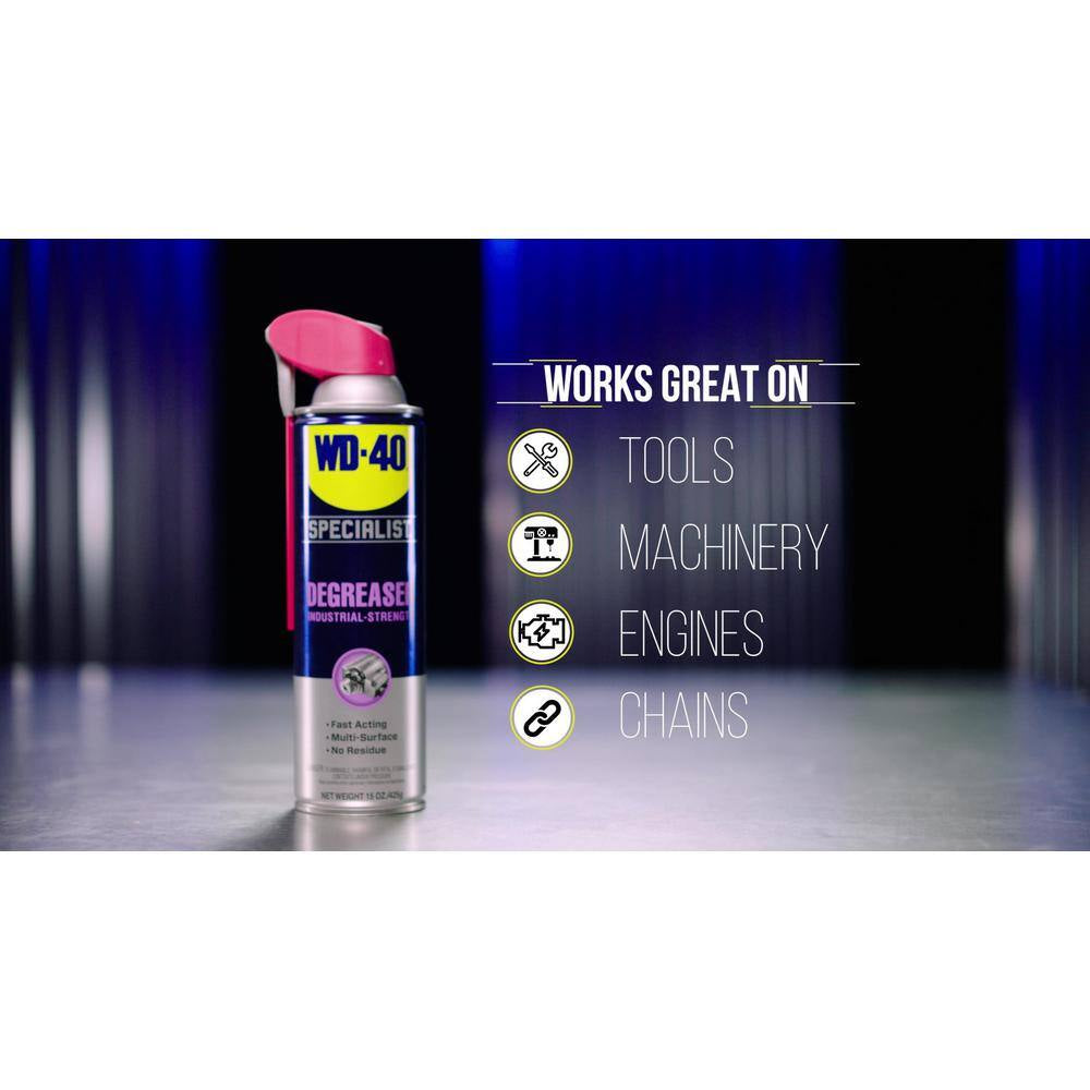 15 Oz. Degreaser, Industrial-Strength Fast Acting Formula with Smart Straw (2-Pack)