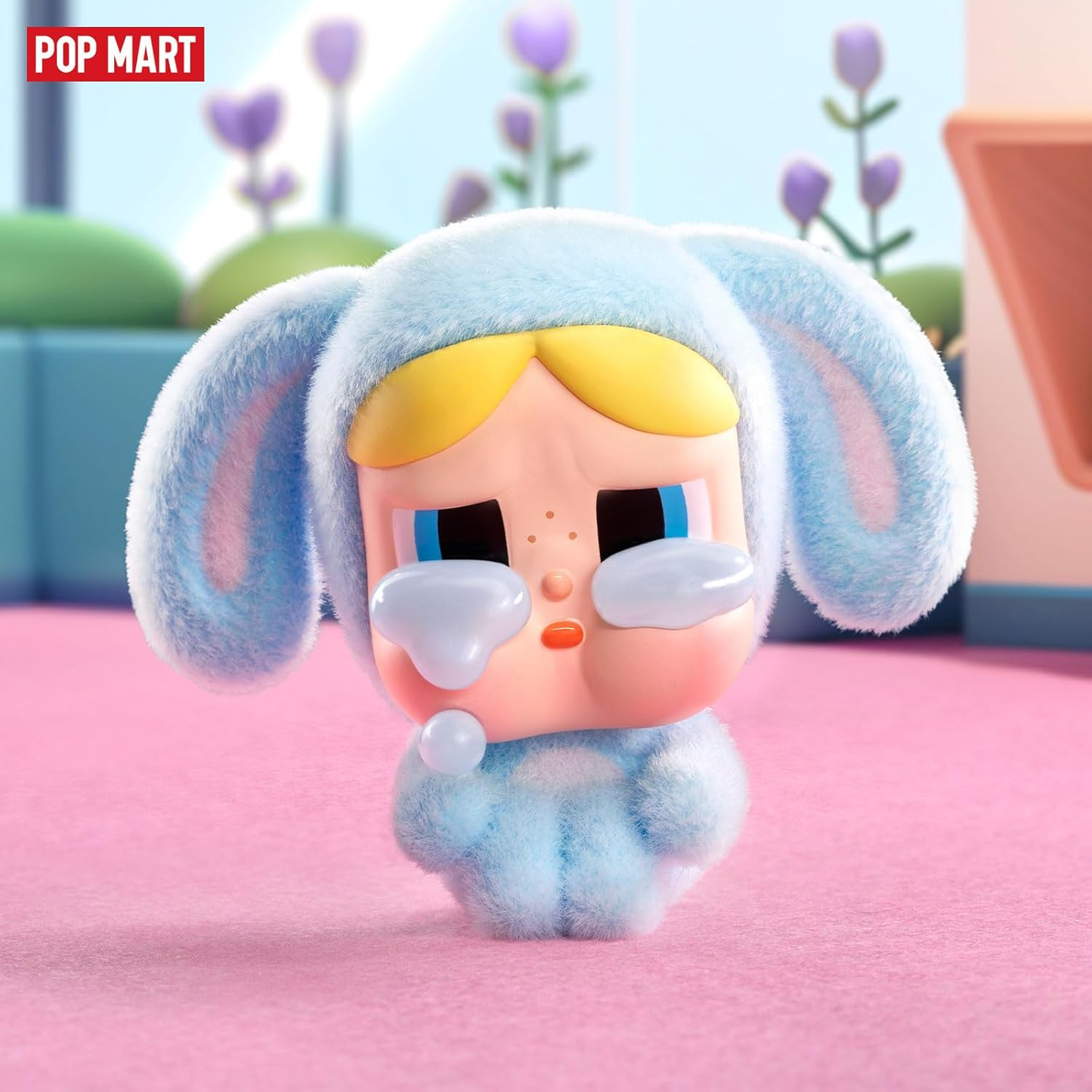 CRYBABY X Powerpuff Girls Series Figures, 12Pcs CRYBABY Blind Box Figures, Random Design Action Figures Collectible Toys Home Decorations, Holiday Birthday Gifts for Girls and Boys, Whole Set