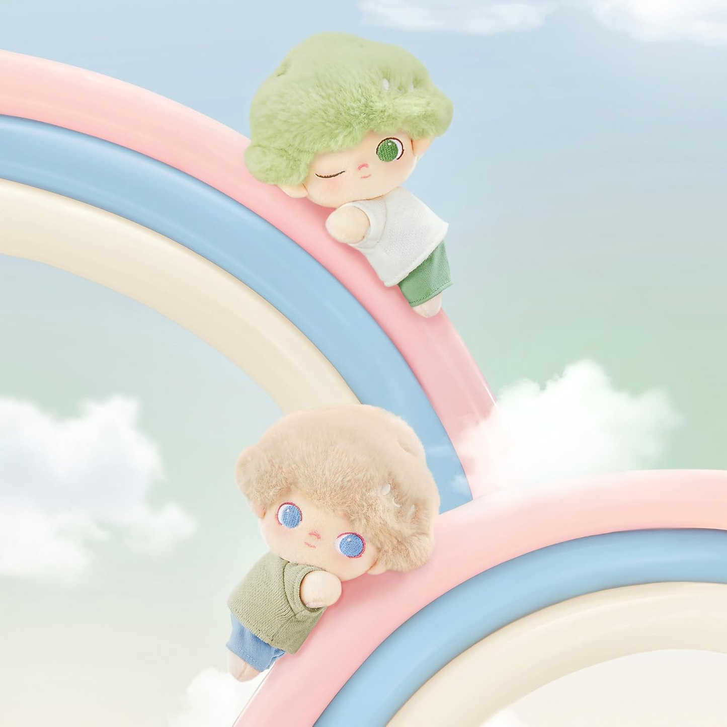 DIMOO My Cloud Companion Series-Cotton Doll Blind Box, Random Design Action Figures Collectible Toys Home Decorations, Holiday Birthday Gifts, Single Box