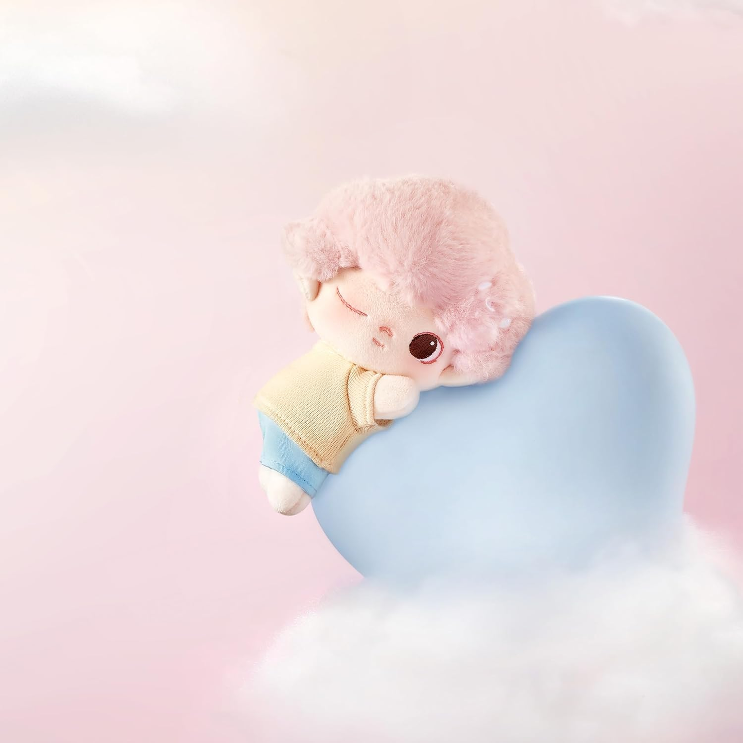 DIMOO My Cloud Companion Series-Cotton Doll Blind Box, Random Design Action Figures Collectible Toys Home Decorations, Holiday Birthday Gifts, Single Box