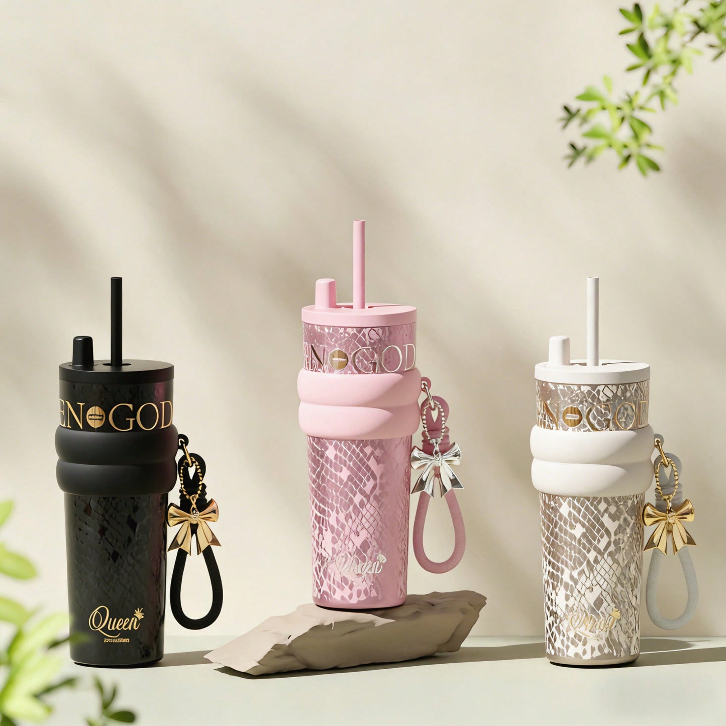 🥤 24oz Stainless Steel Tumbler – Leak-Proof Insulated Travel Mug with Lid & Straw
