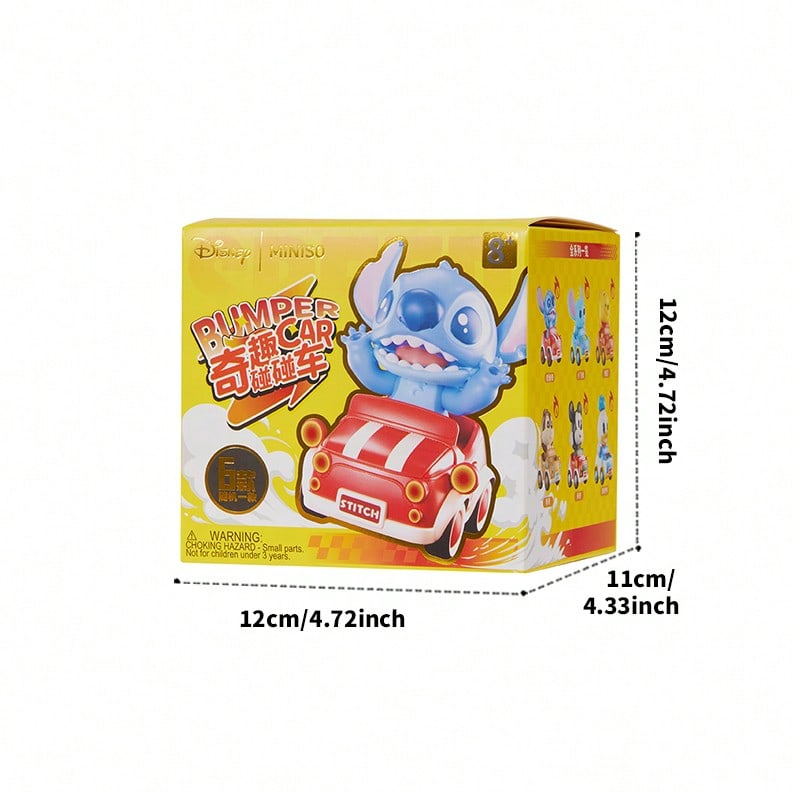 ๐๐ MINISO Disney Classic Characters Fun Bumper Car & Steam Train Blind Box โ Mystery Collectible Figure (1 Random Box)