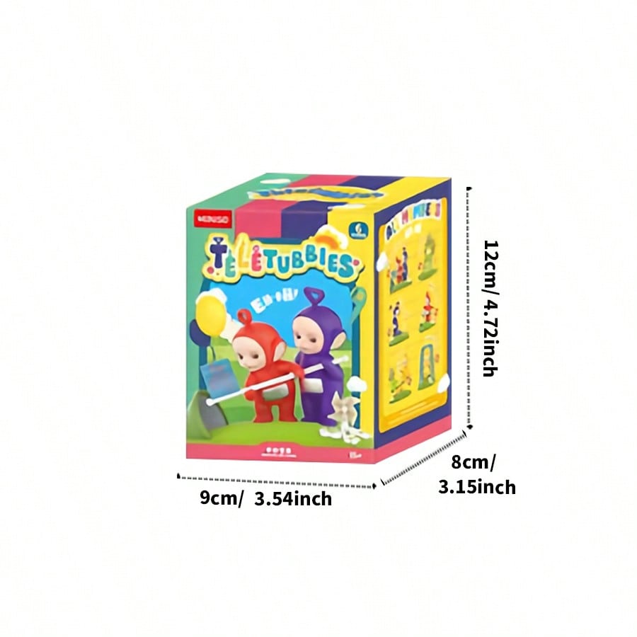 📺 MINISO Magic Island Series TV Teddy Bear Blind Box – Mystery Collectible Figure (1 Random Box)