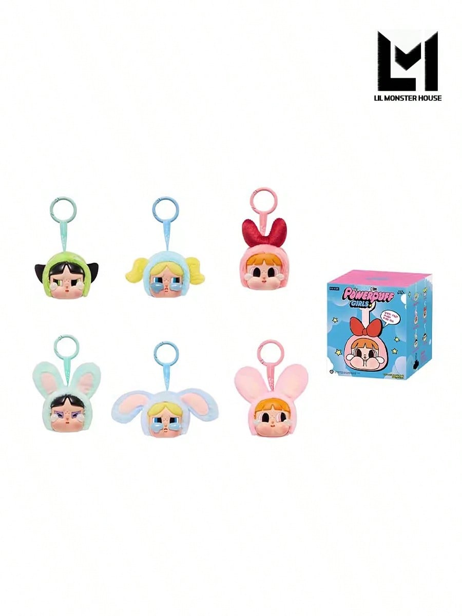 POP MART CRYBABY Vinyl Face Plush Blind Box ,100% Authentic-Bag&Car Pendant-Holiday Gift- Sealed Mystery Box-Random Sealed Collectible(Only One Box)Final Sell