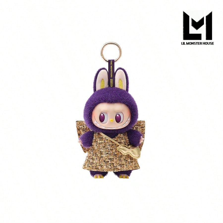 POP MART LABUBU X PRONOUNCE - WINGS OF FORTUNE ,Authentic-Bag&Car Pendant-Collectible-