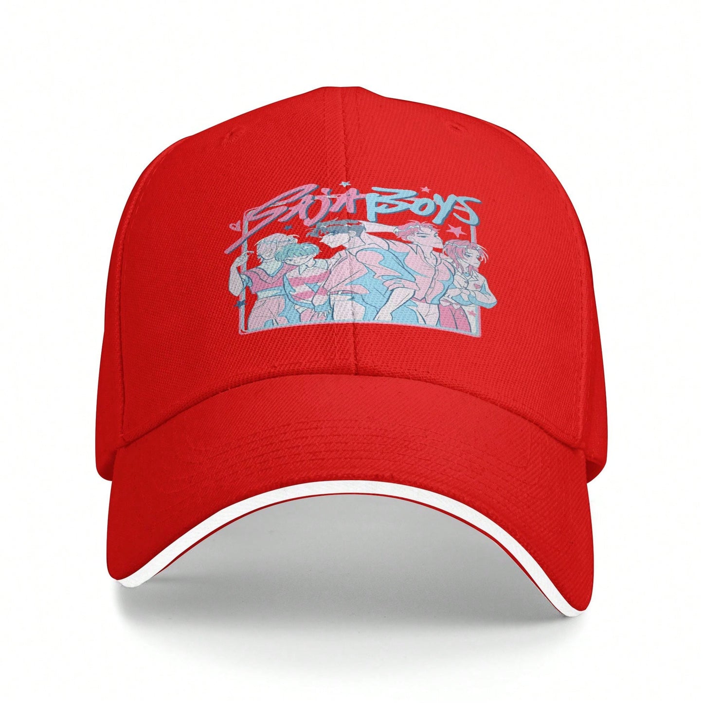 K-Pop Demon Hunters Multicolor Sandwich Baseball Cap — Unisex Adjustable Trucker Hat | Summer Festival Street-Style Essential