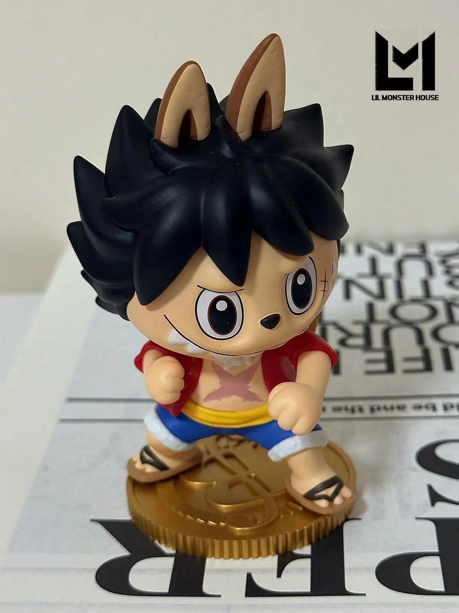 POP MART Labubu Blind Box ; Dream To Set Sail Again; The MONSTERS*One Piece And The Straw Hats Together ,100% Authentic-Holiday Gift- Sealed Mystery Box-Random Sealed Collectible(Only One Box)Final Sell