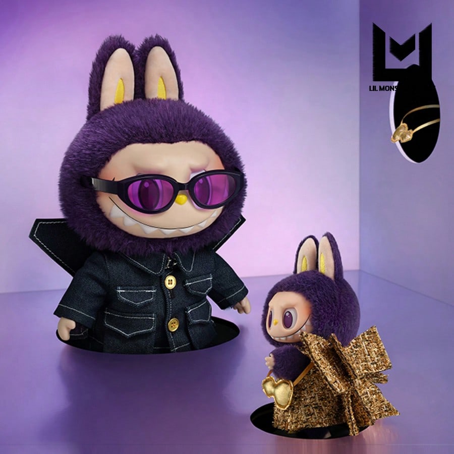 POP MART LABUBU X PRONOUNCE - WINGS OF FORTUNE ,Authentic-Bag&Car Pendant-Collectible-