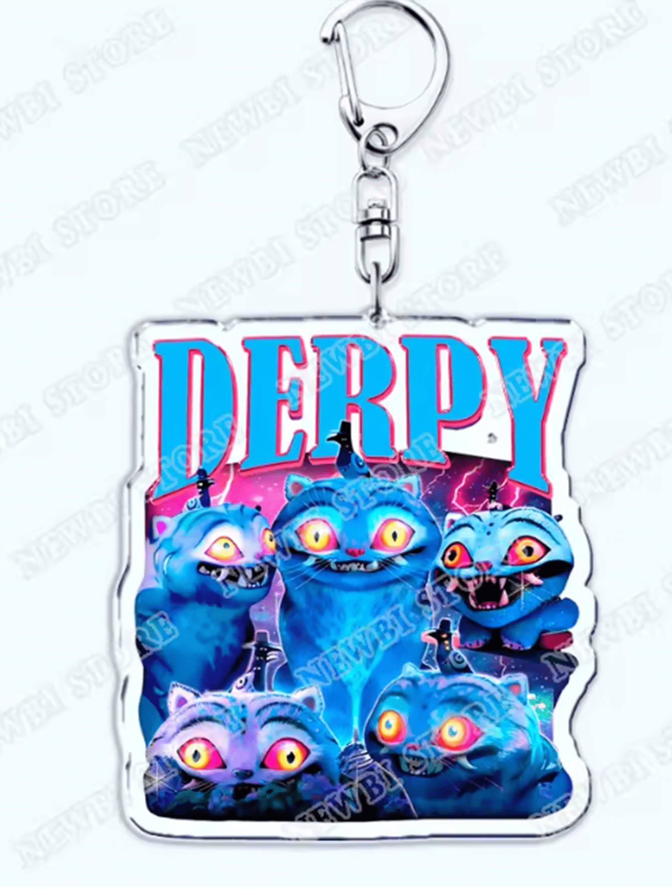 6-Pack Cute K-Pop Movie Keychains — Multicolor Enamel Bag Charms & Keyrings for Women, Fans & Friends (Gift Set)