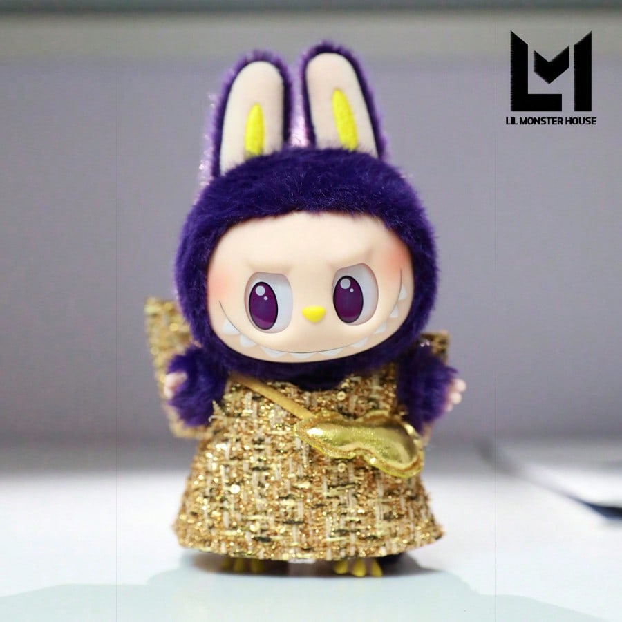 POP MART LABUBU X PRONOUNCE - WINGS OF FORTUNE ,Authentic-Bag&Car Pendant-Collectible-