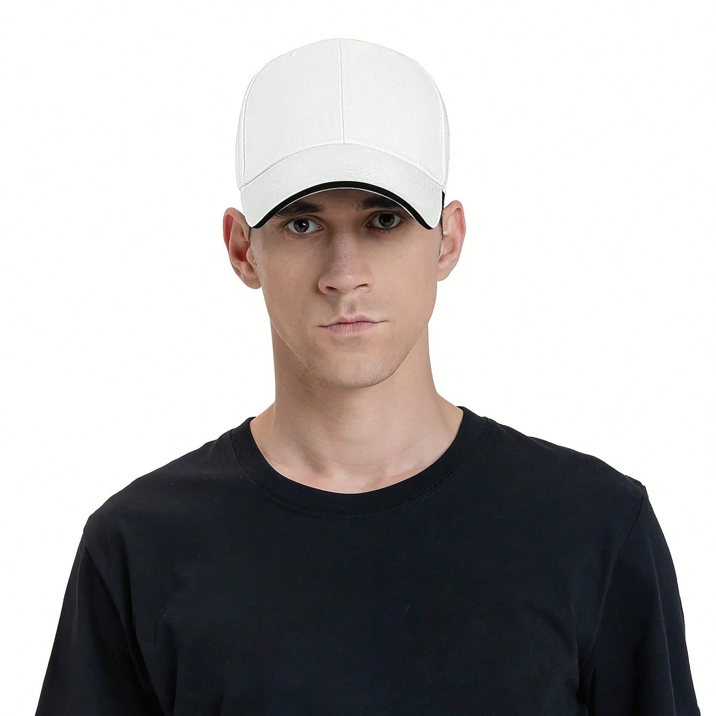 K-Pop Demon Hunters Blue Tiger Derpy Baseball Cap — Street Style Trucker Hat with Sunscreen Print (Outdoor / Gym)