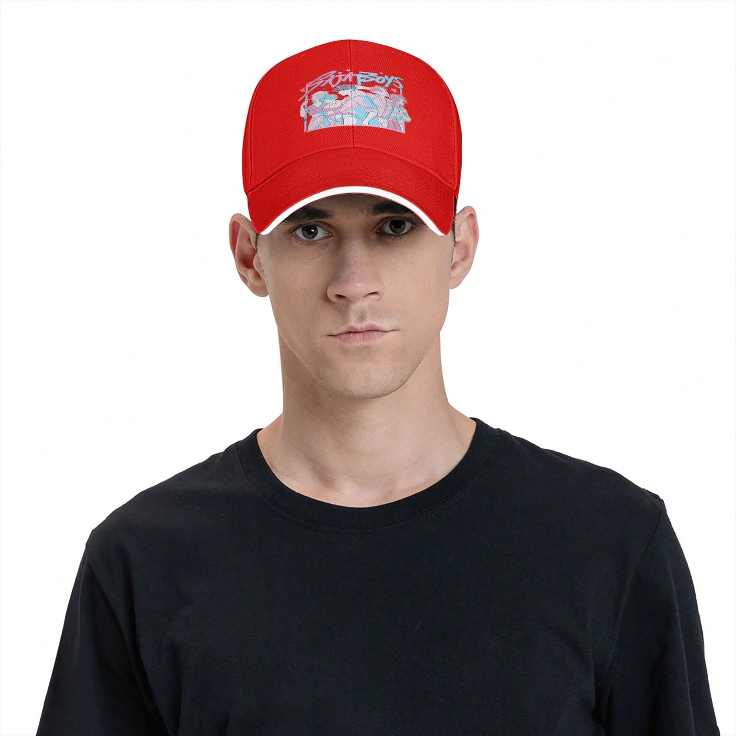 K-Pop Demon Hunters Multicolor Sandwich Baseball Cap — Unisex Adjustable Trucker Hat | Summer Festival Street-Style Essential