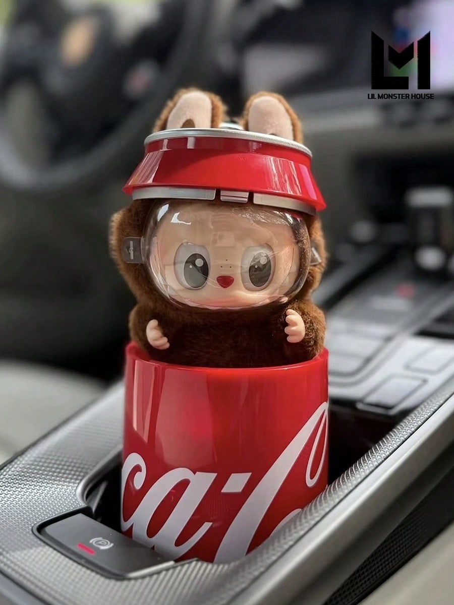 POP MART Labubu Blind Box X CocaCola Labubu Vinyl Figure,100% Authentic-Bag&Car Pendant-Holiday Gift- Sealed Mystery Box-Random Sealed Collectible(Only One Box)Final Sell
