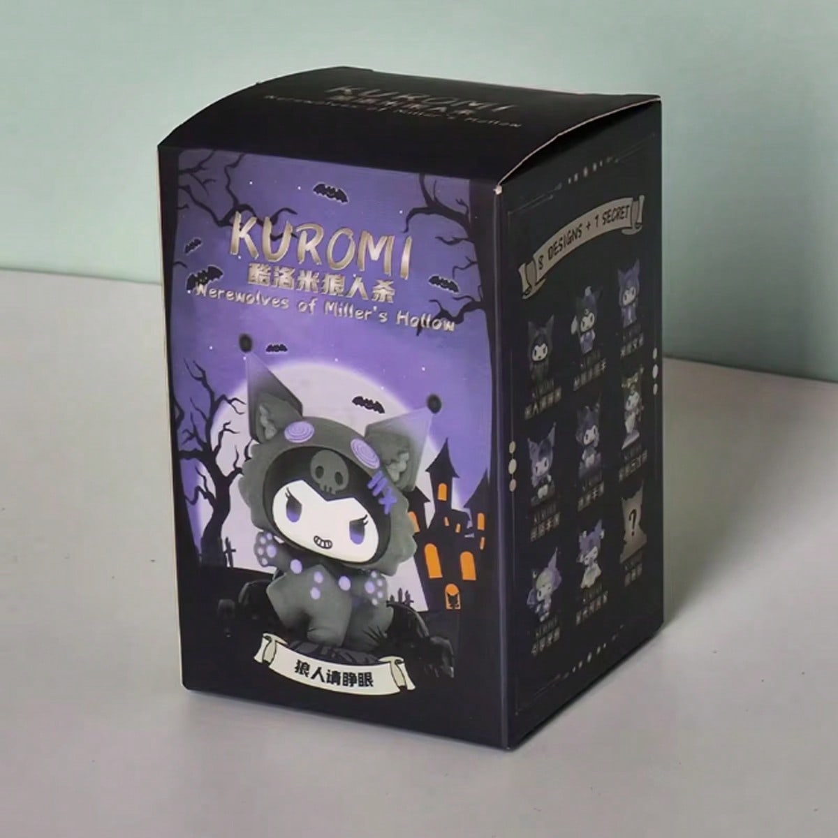 Sanrio Random Style 1Pc Or 8Pcs Kuromis Blind Box Werewolf Series High-Looking Action Figure Doll Anime Character Surprise Boxed Cute Collectible Model Decorations Decorative Accessories Hello Kittys Cat (Some Parts May Be Random)