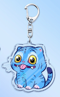 6-Pack Cute K-Pop Movie Keychains — Multicolor Enamel Bag Charms & Keyrings for Women, Fans & Friends (Gift Set)