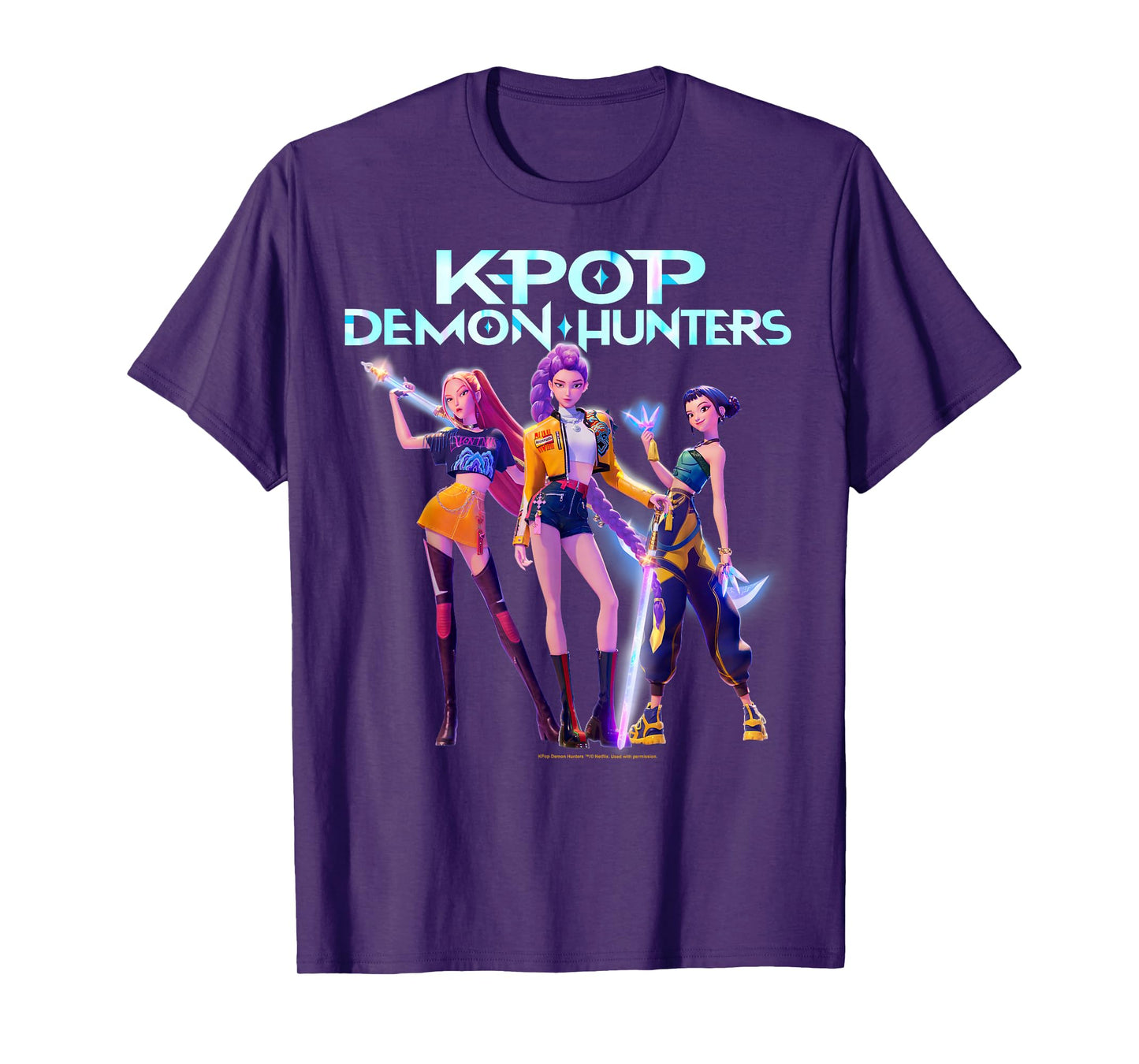 Huntr/X Heroic Poses Group Shot T-Shirt