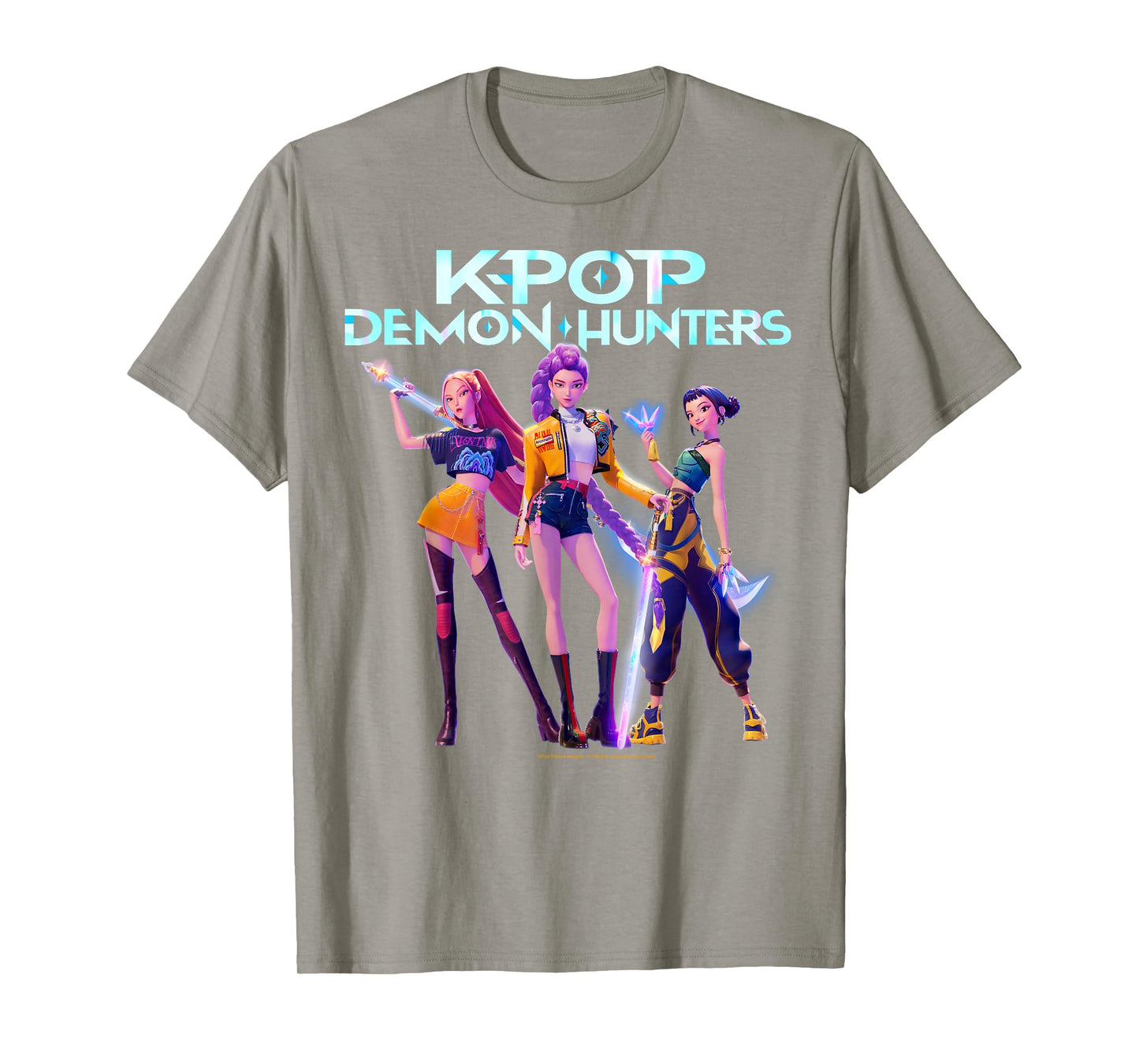 Huntr/X Heroic Poses Group Shot T-Shirt