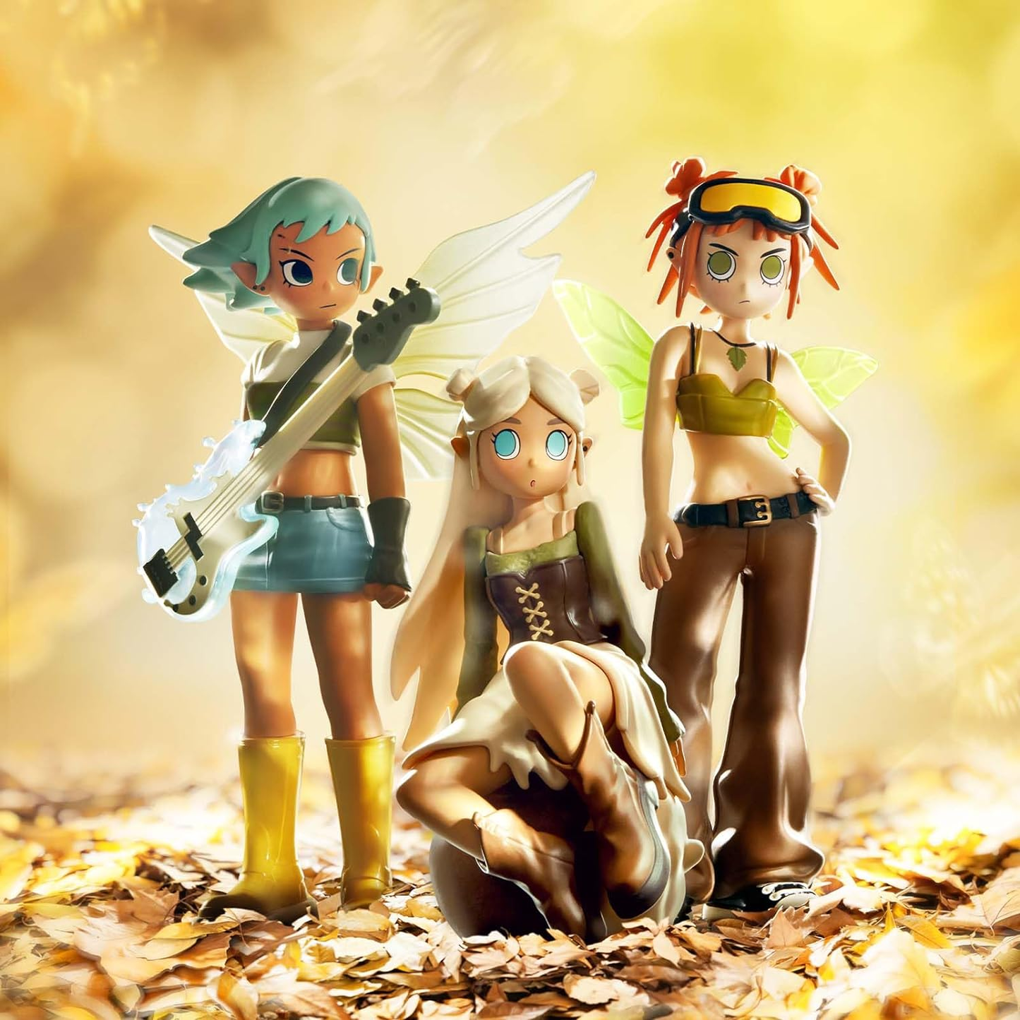 Peach Riot Punk Fairy Series Figures, Peach Riot Blind Box Figures, Random Design Action Figures Collectible Toys Home Decorations, Holiday Birthday Gifts for Girls and Boys, Single Box