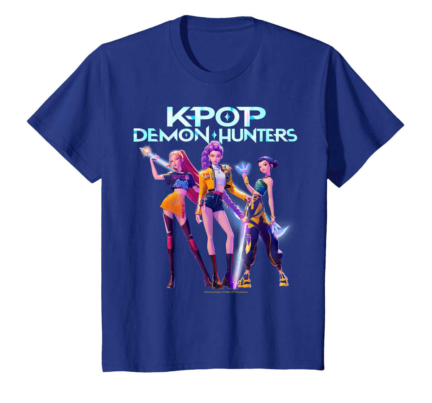 Huntr/X Heroic Poses Group Shot T-Shirt