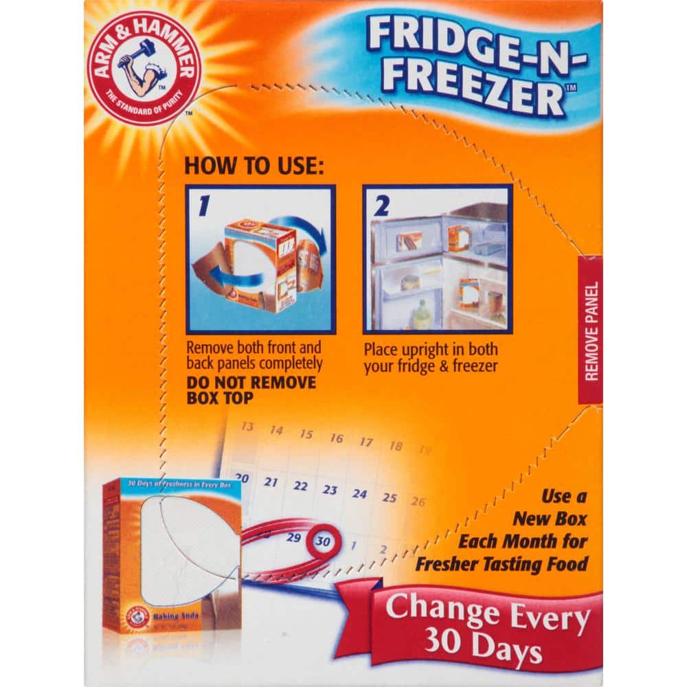 14 Oz. Baking Soda Fridge-N-Freezer Odor Absorber (4-Pack)