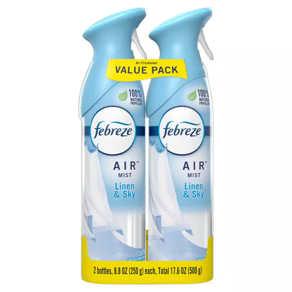 Air Effects 8.8 Oz. Linen and Sky Scent Air Freshener Spray (2 Count)