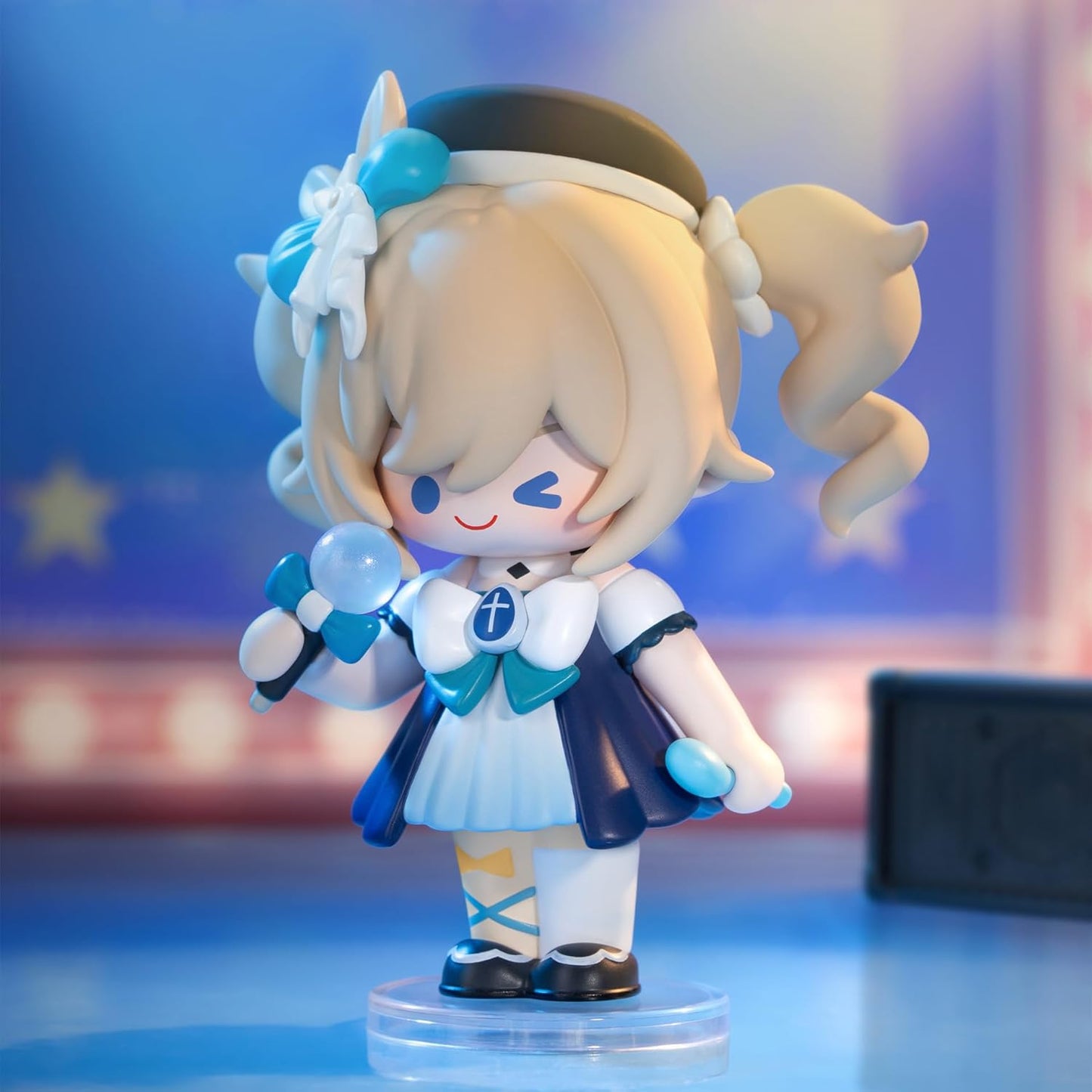 Genshin Impact Dress-Up Dreams Themed Chibi Series Figures, 12Pcs Genshin Impact Blind Box Figures, Random Design Action Figures Collectible Toys Home Decorations,Birthday Gifts, Whole Set