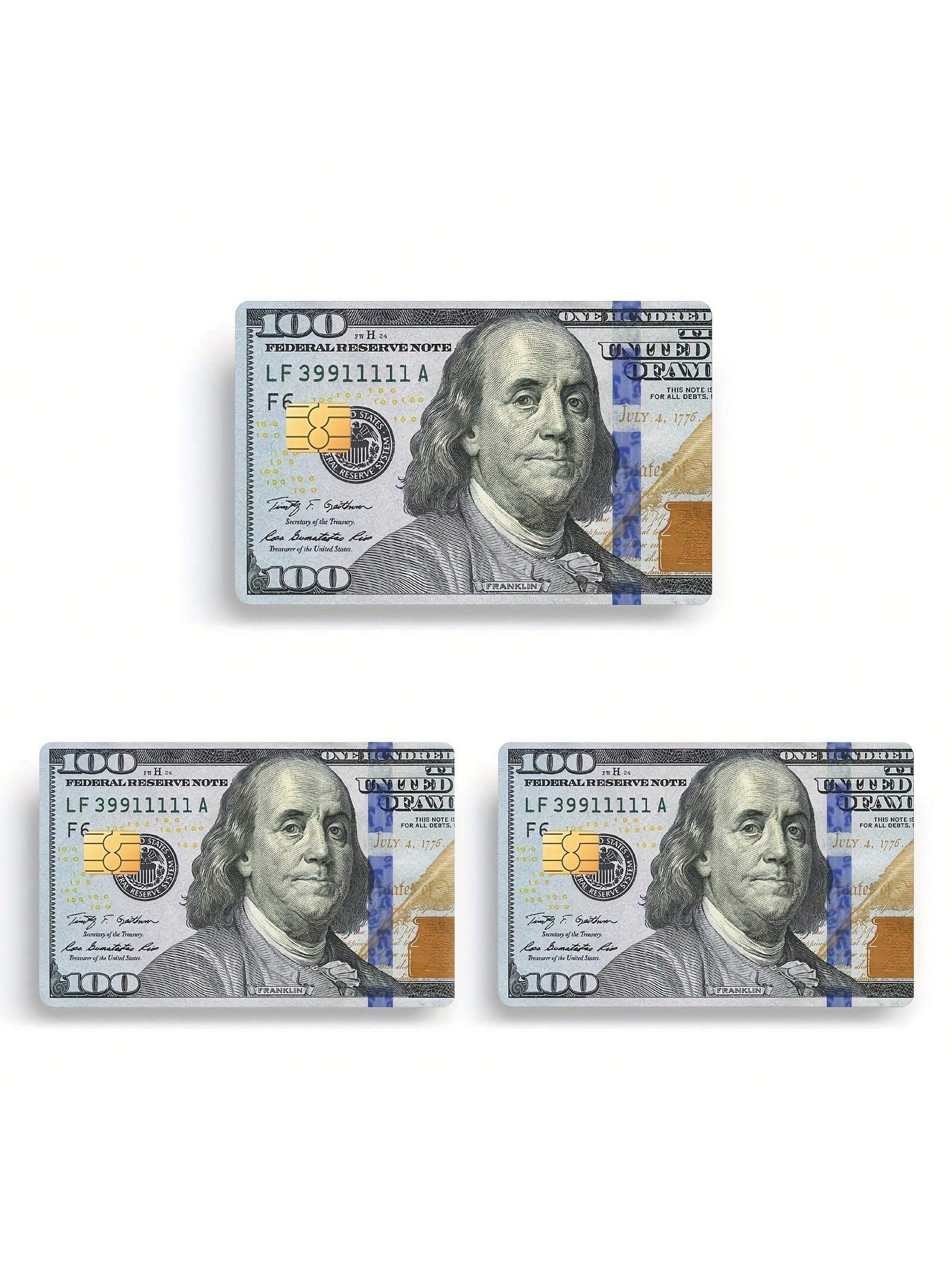 4Pcs Matte Credit Card Stickers, PVC Self-Adhesive Decorative Carapace, Removable Scratch Proof, Simple Style PVC Credit Card Set, Suitable for Credit and Bank Cards Back to School,Back to School,School Supplies