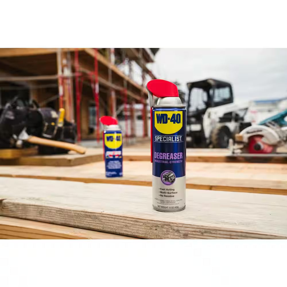 15 Oz. Degreaser, Industrial-Strength Fast Acting Formula with Smart Straw (2-Pack)