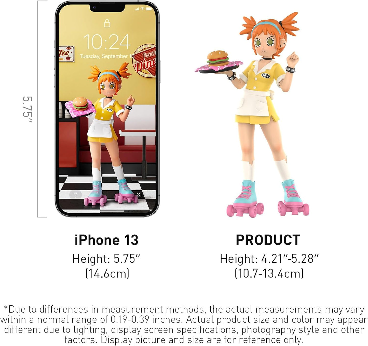 Peach Riot Rush Hour Series Figures 12Pcs Blind Box Figures, Random Design Action Figures Collectible Toys Home Decorations, Holiday Birthday Gifts for Girls and Boys, Whole Set