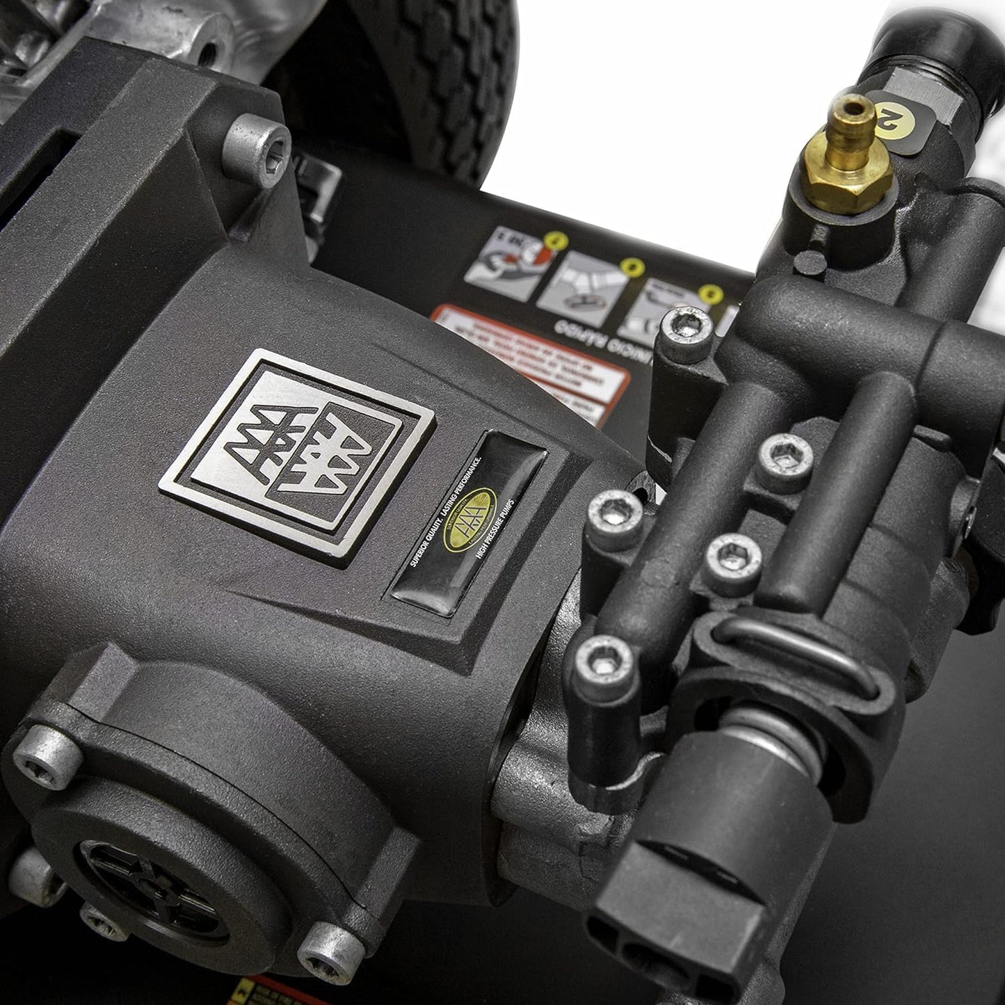 61014 3500 PSI at 2.5 GPM Honda GX200 with AAA AX300 Axial Cam Pump Cold Water Professional Gas Pressure Washer PS61002-S