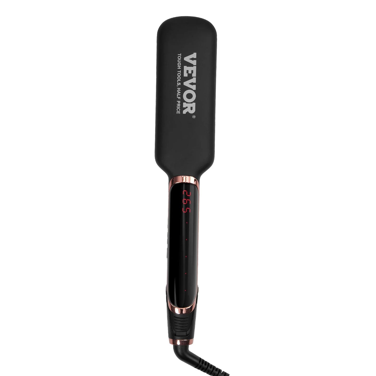 SKYSHALO Titanium Hair Straightener, 2-Inch - Features Infrared, Negative Ions, Dual Voltage (110V/240V), LCD Screen & 11 Temperature Settings, Ideal for Salon, Home & Travel