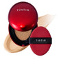TIRTIR Red Cushion Foundation Mask Fit Full Coverage Weightless Skin Fit Satin Glow Finish Buildable